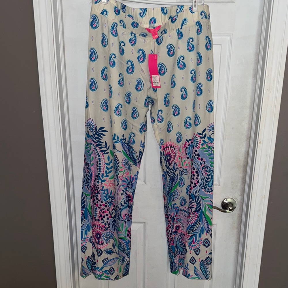 Lilly Pulitzer Paisley Print Pants